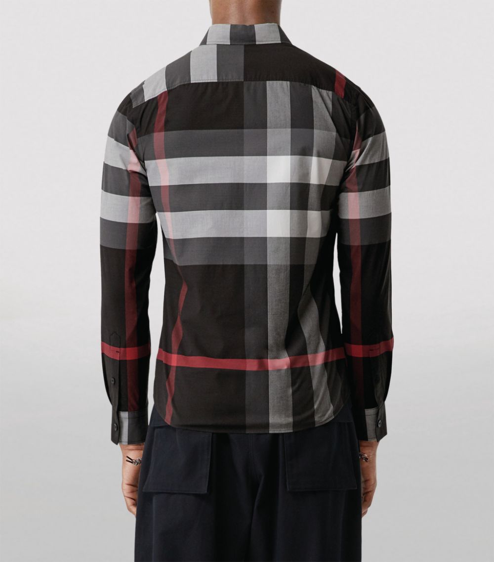 burberry charcoal shirt
