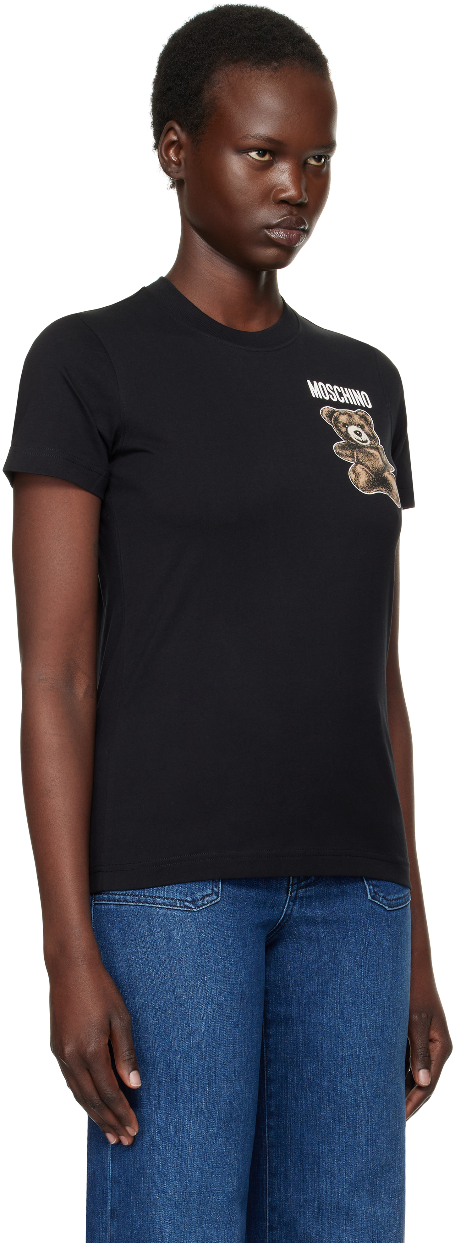 Moschino Black Teddy Bear T-shirt