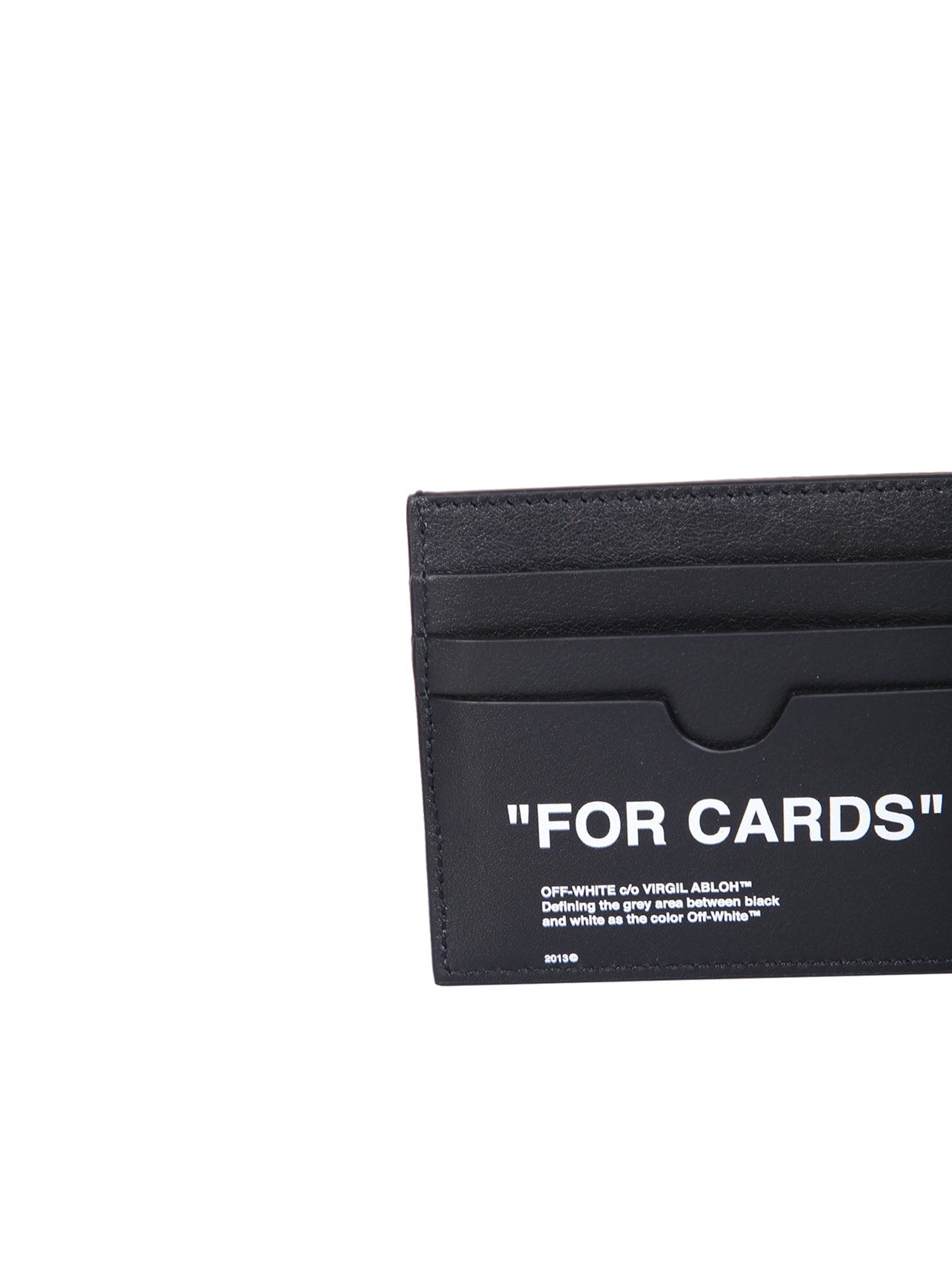 OFF WHITE Quote wallet FOR CARDS