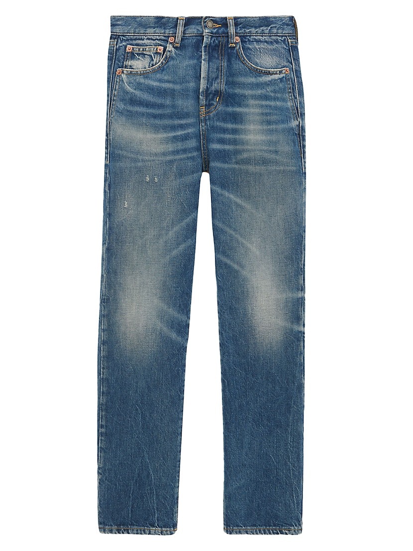 Authentic Slim Fit Jeans In Deauville Beach