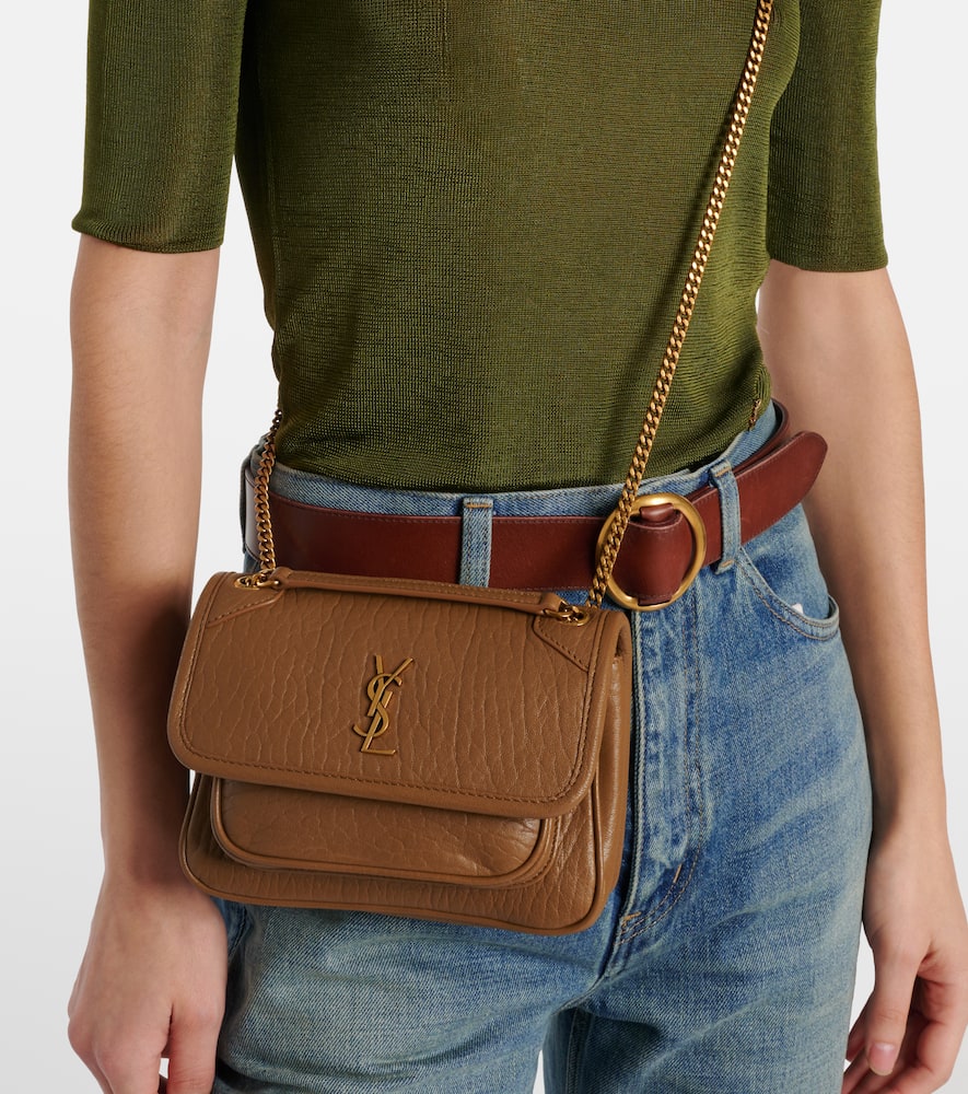 Niki Mini leather shoulder bag