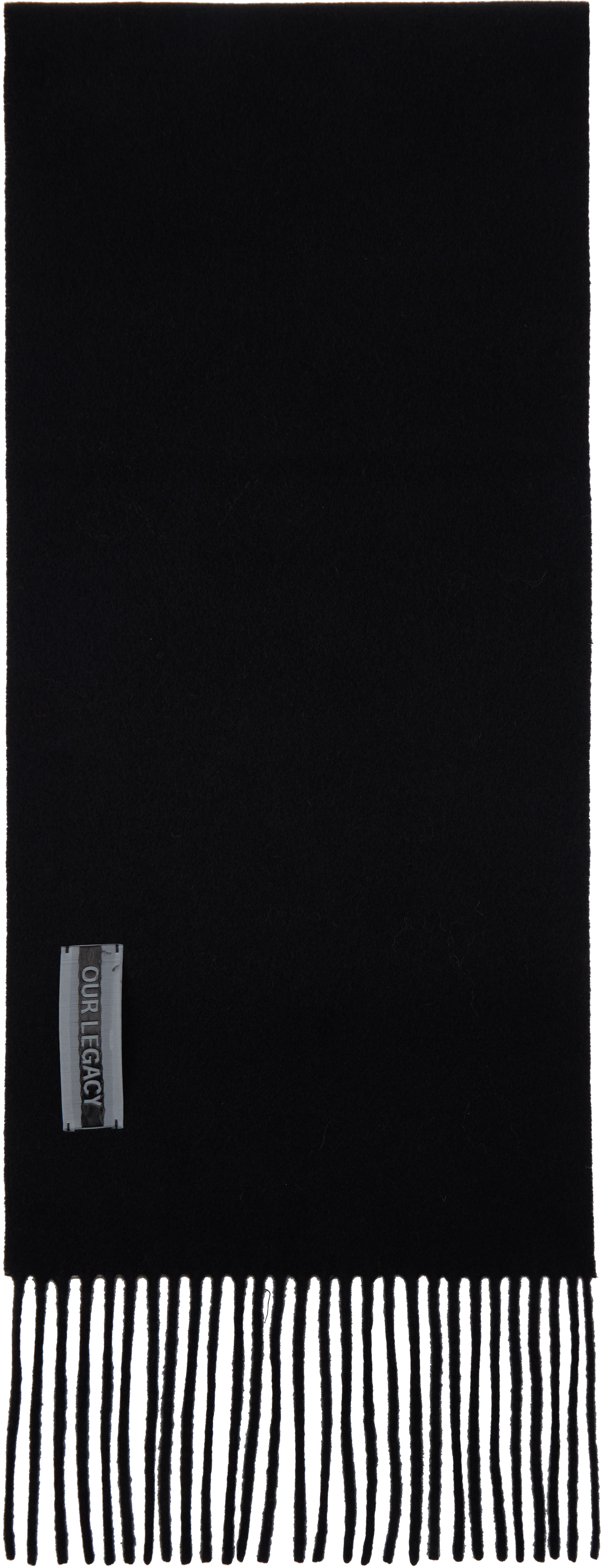 OUR LEGACY Black Estate Scarf