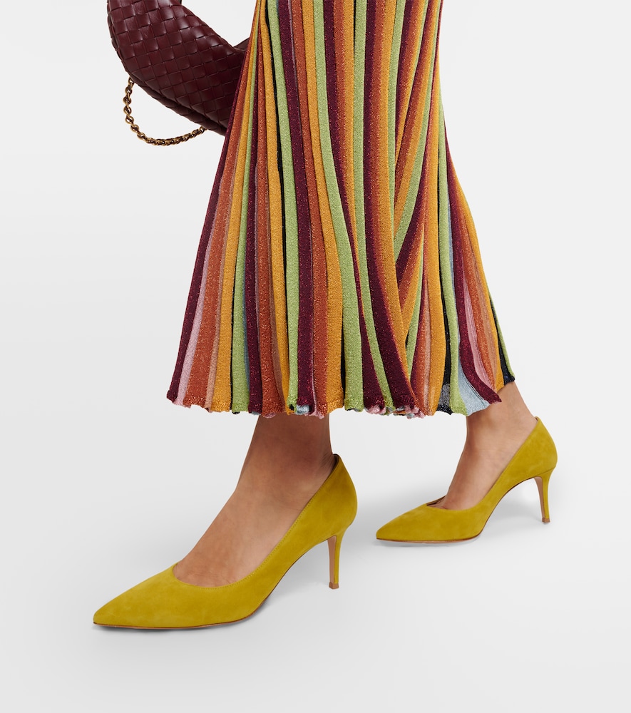 Gianvito 70 suede pumps