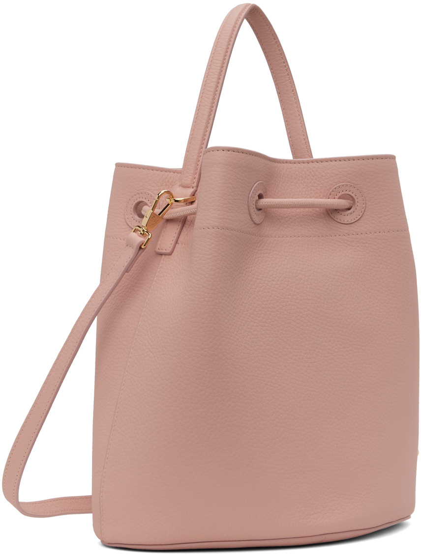 Mini TB Bucket Bag in Dusky Pink - Women | Burberry® Official