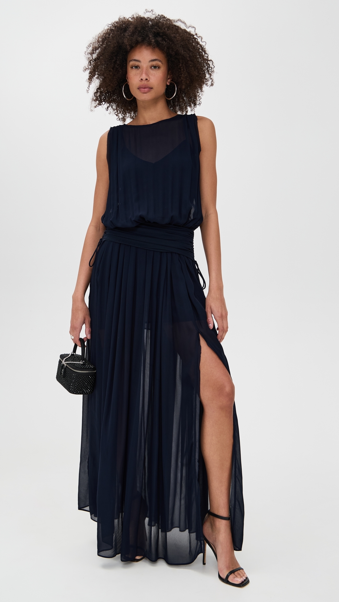 Rhone Drop Waist Dress Ink