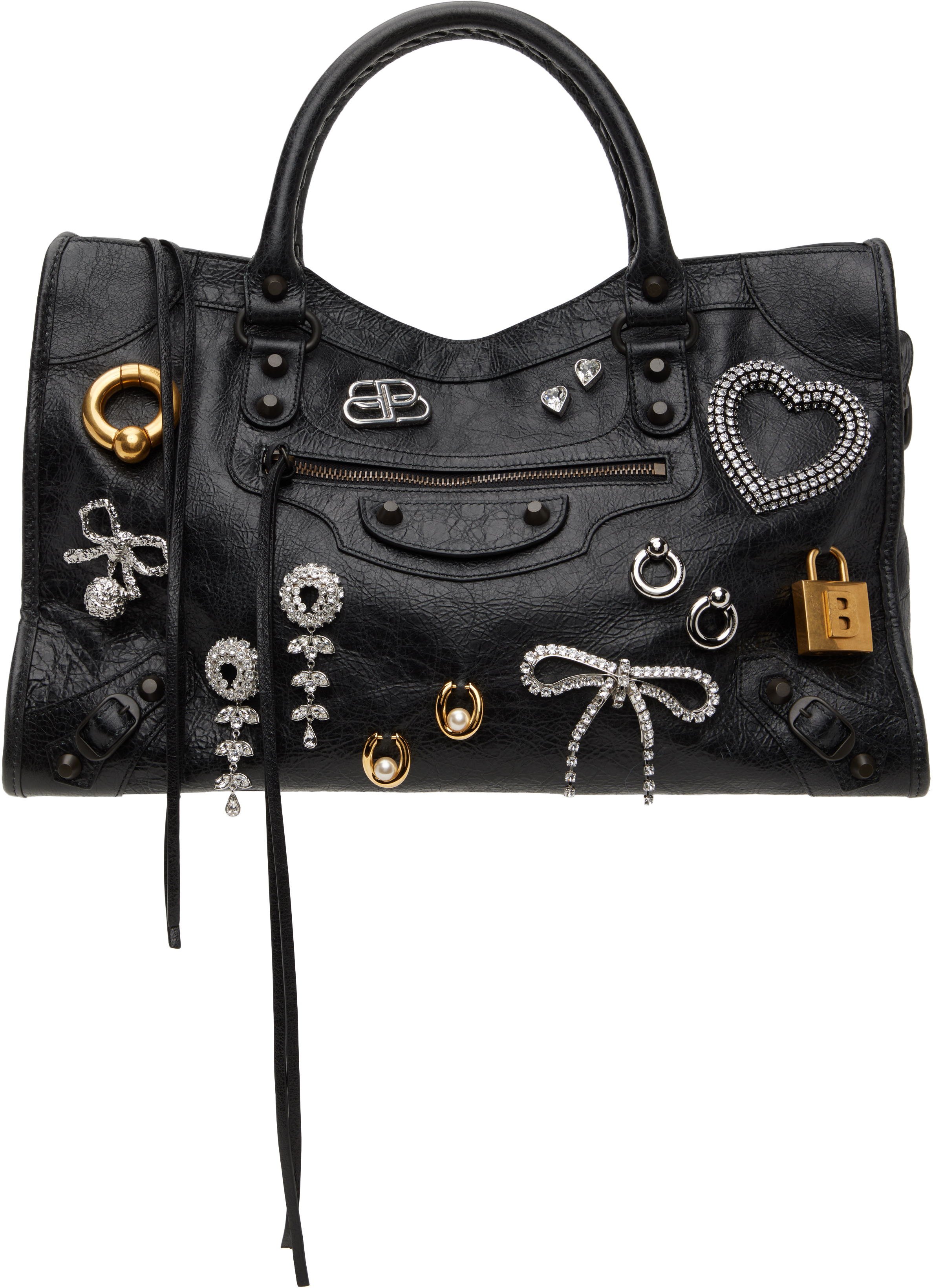Balenciaga Black Medium 'Le City' Bag