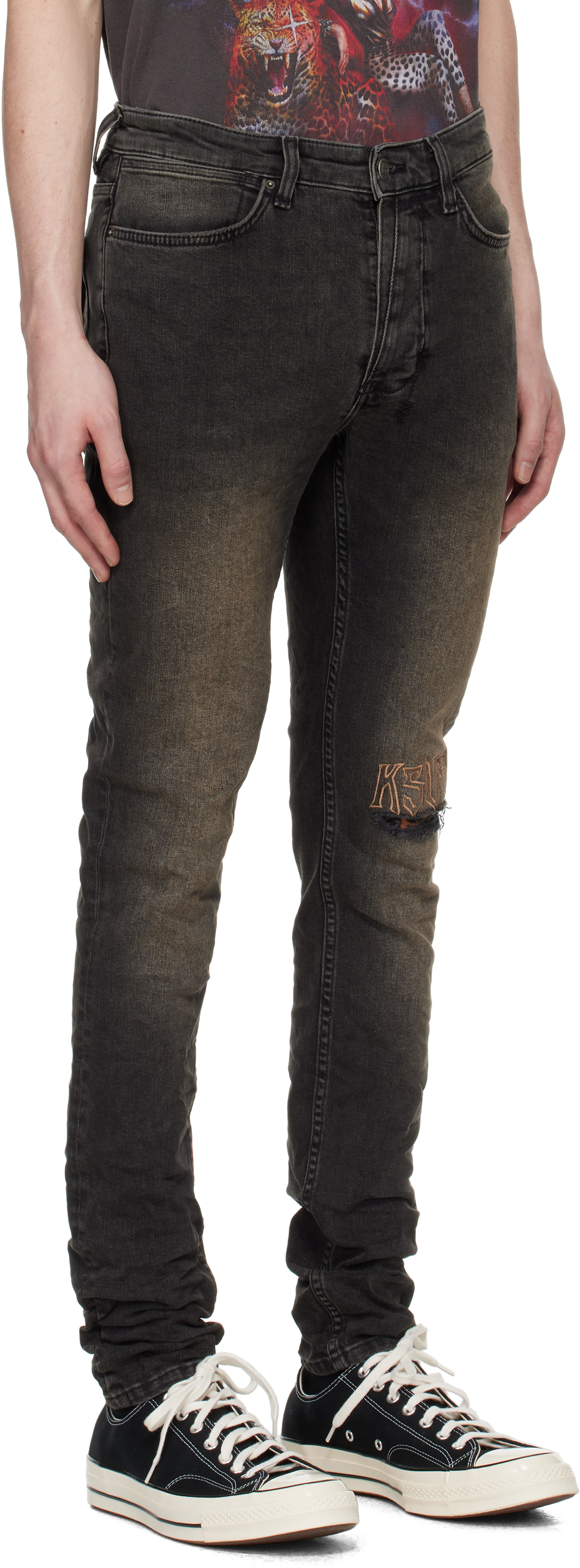 Ksubi Black Van Winkle Jeans