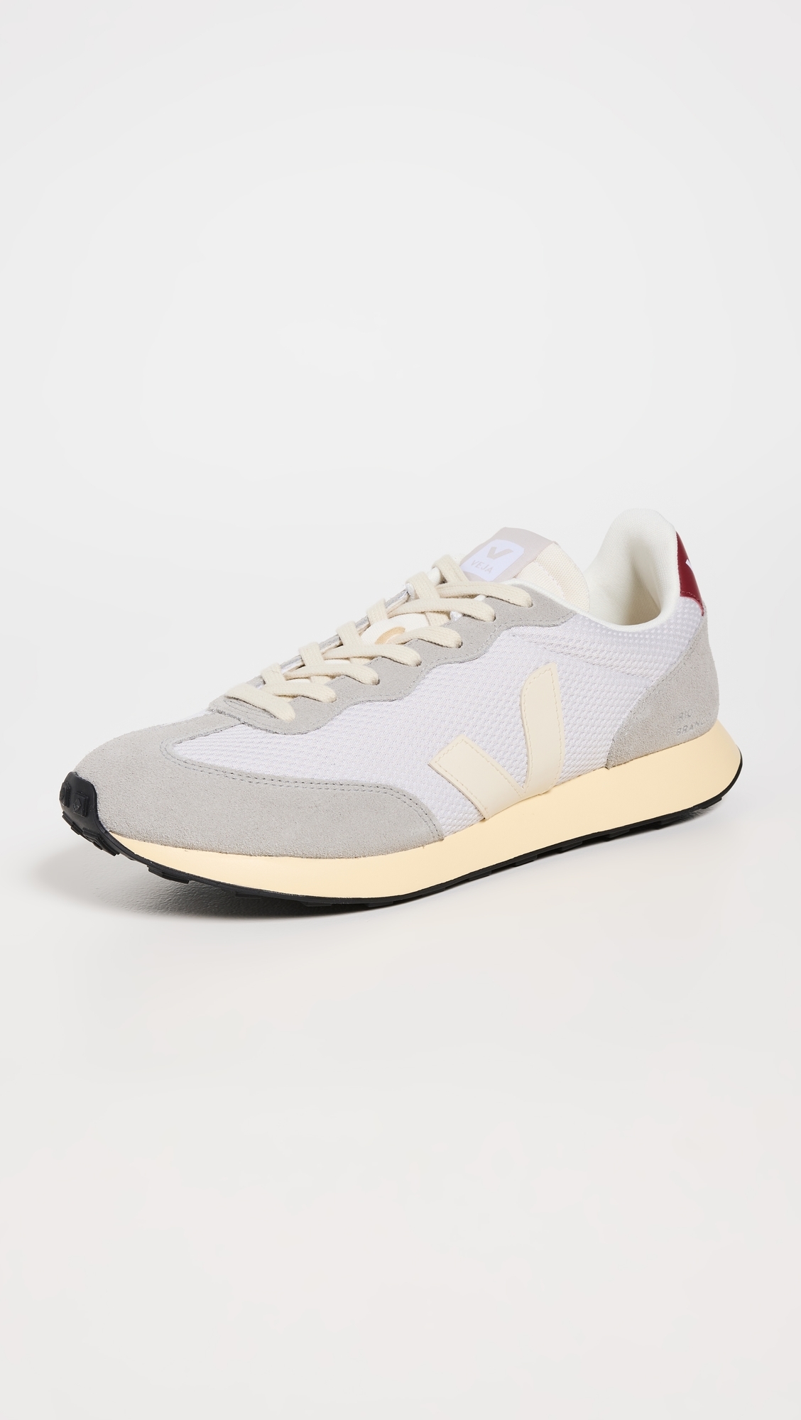 Rio Branco II Alveomesh Sneakers Light Grey/Pierre/Marsala