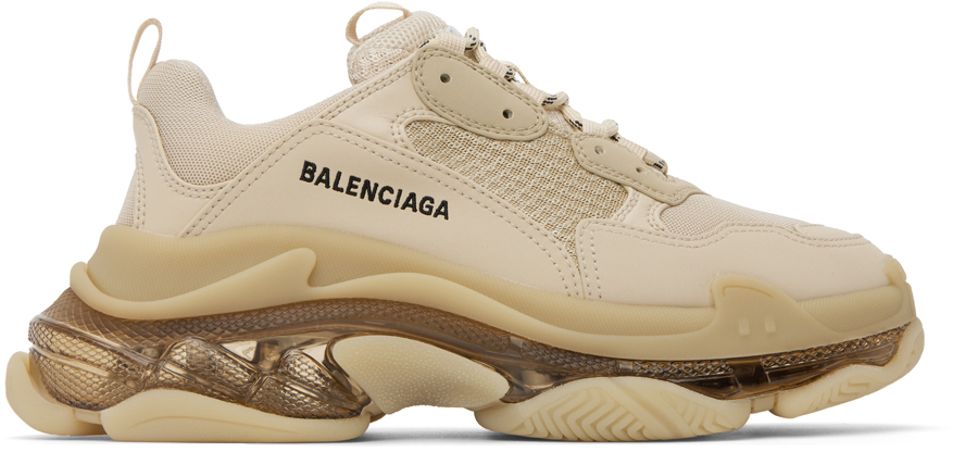 Balenciaga Taupe Triple S sneakers - Realry: A global fashion