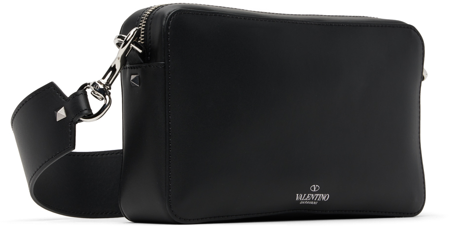 Valentino Garavani Small Vltn Messenger Bag - Black