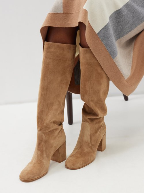100 Suede Over-the-knee Boots