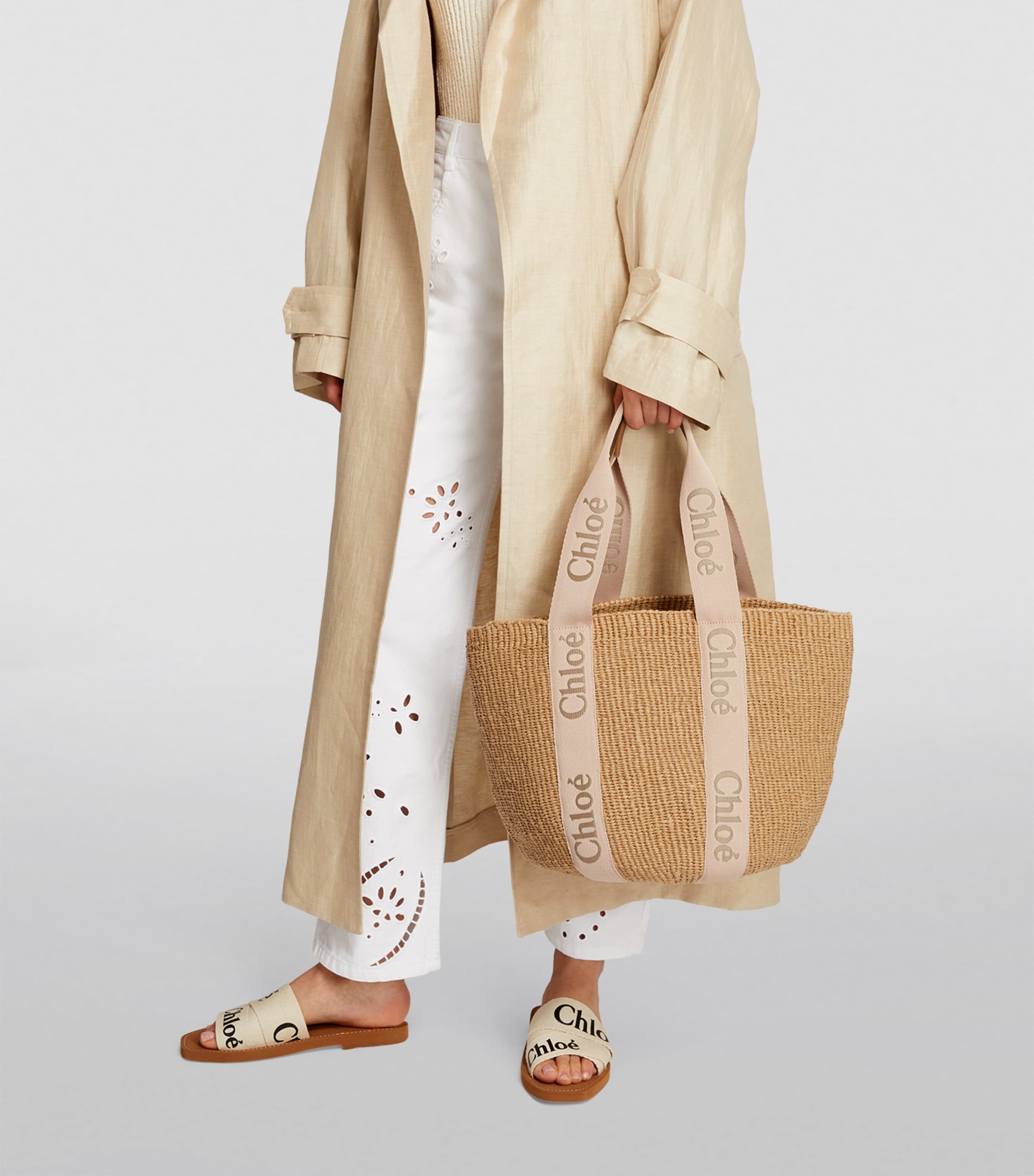 Large Woody Basket Bag