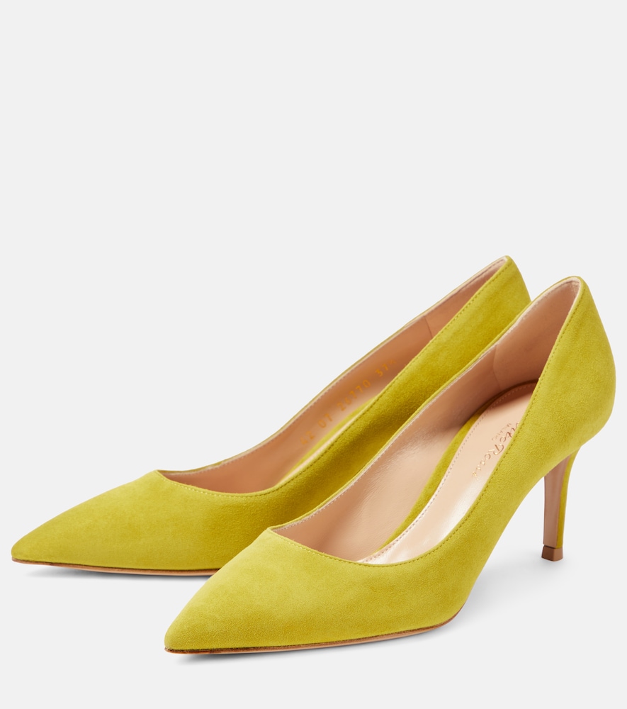 Gianvito 70 suede pumps