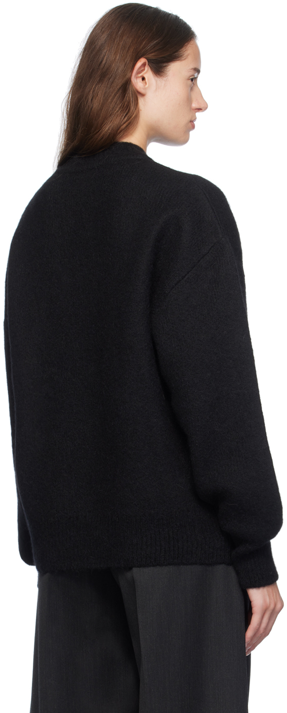 Simone Rocha Black Embellished Sweater