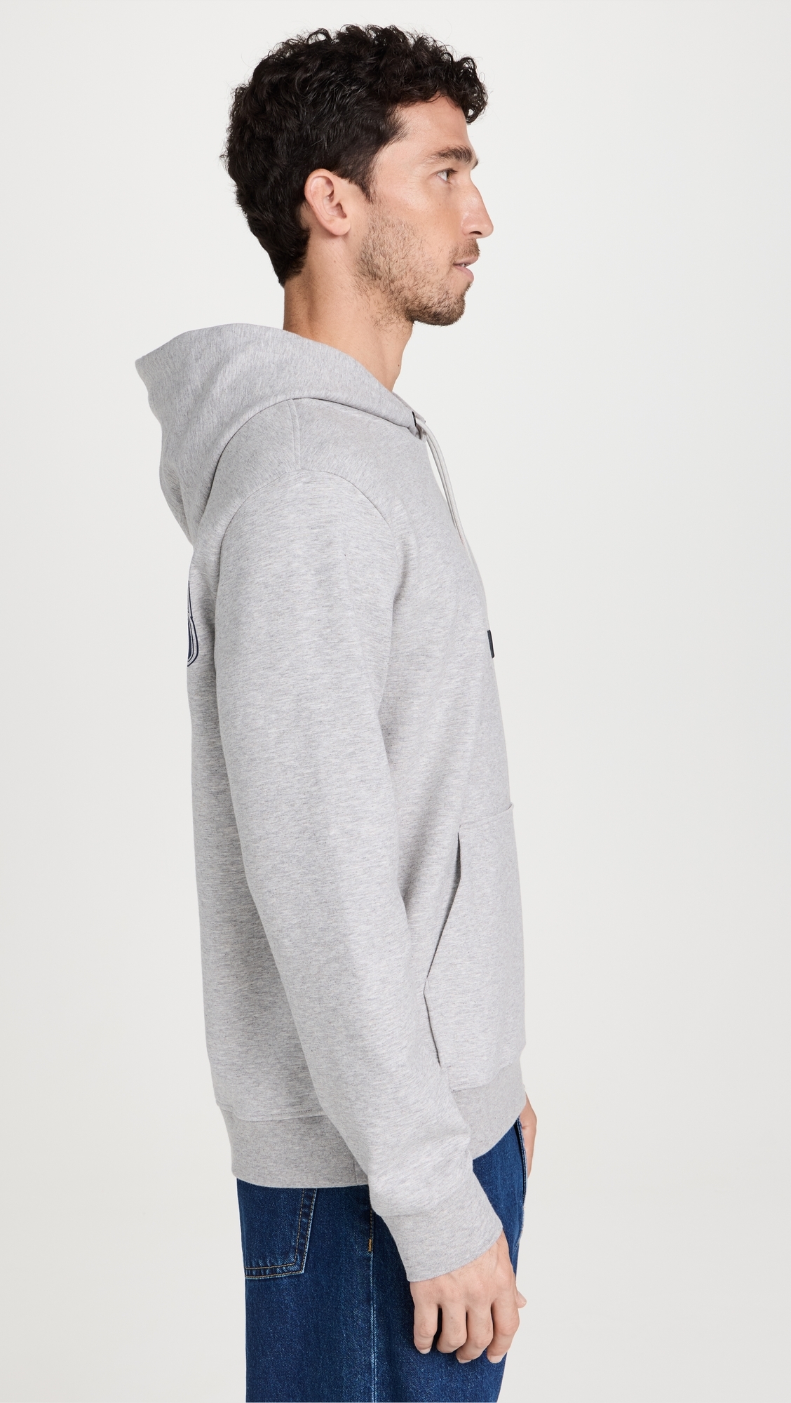 Patriots Hoodie Grey