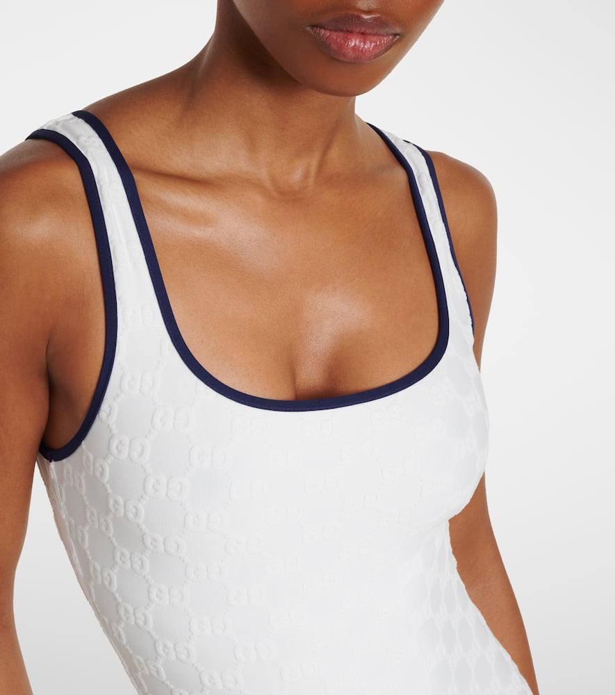 GG terry jersey swimsuit