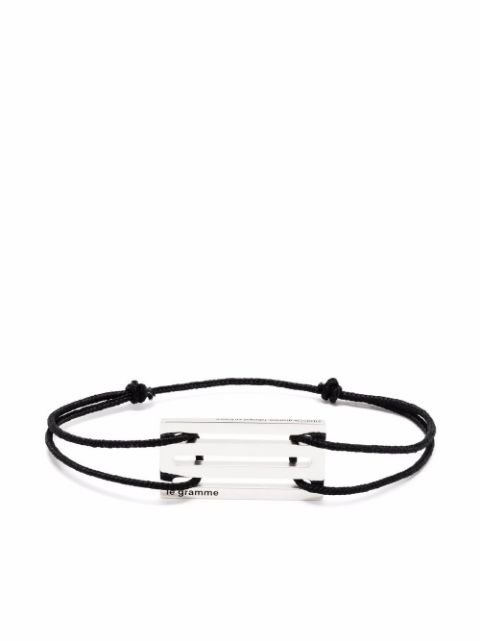 pink punched cord bracelet le 1,7g - – le gramme