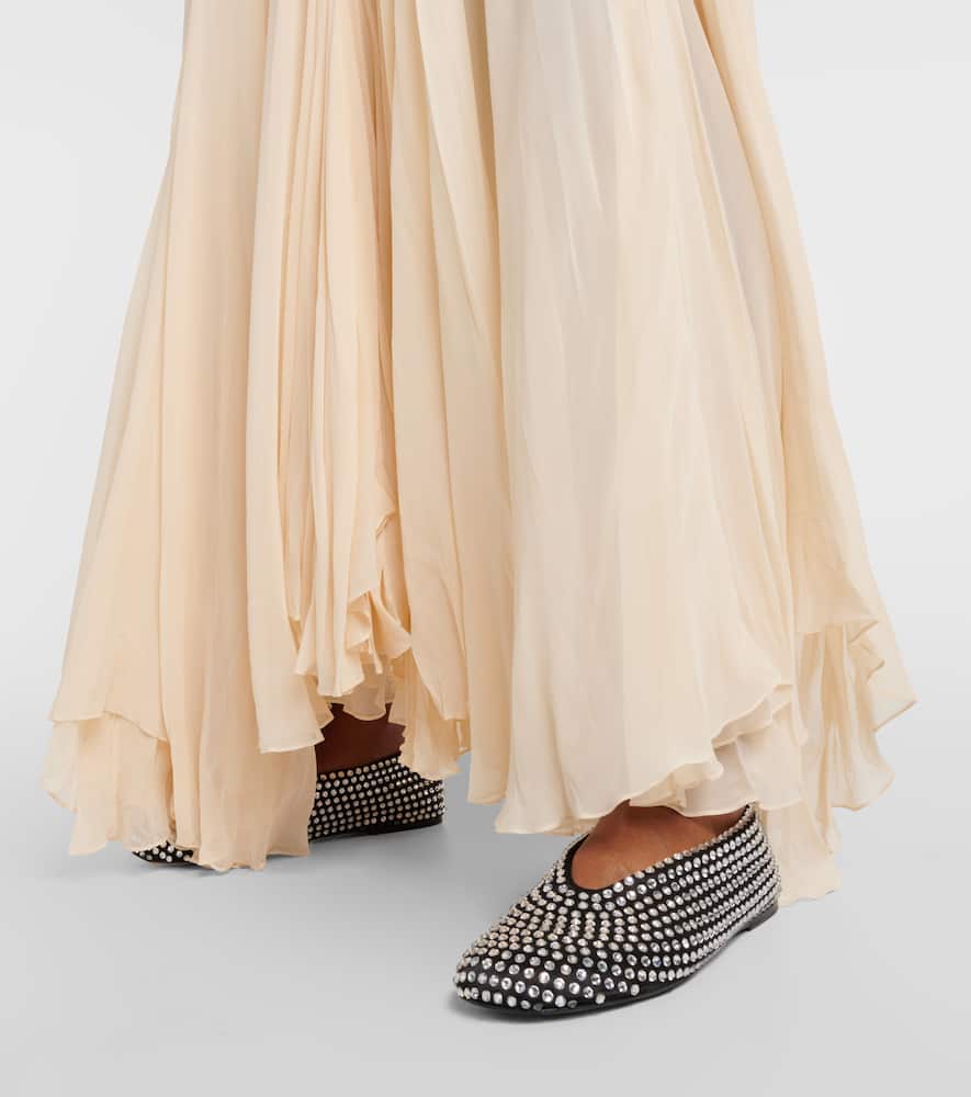 Marcy embellished ballet flats