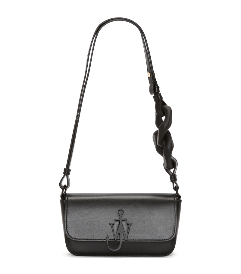Small Leather Anchor Chain Shoulder Bag