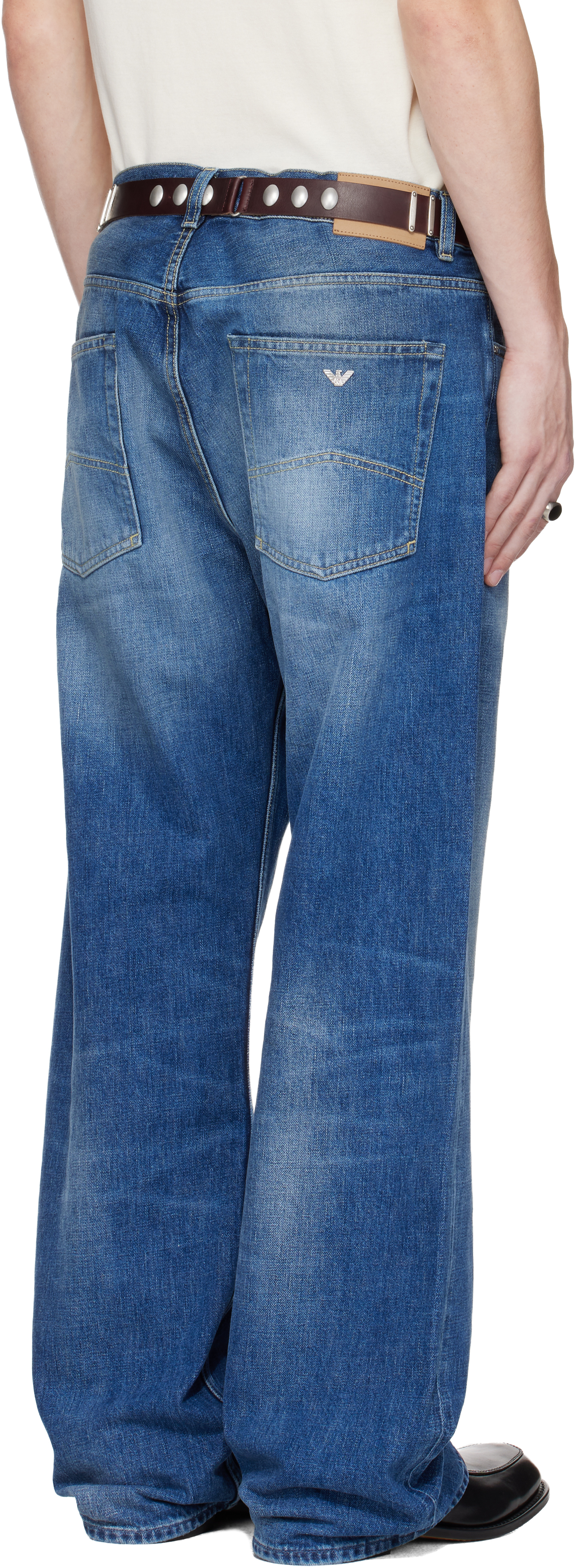 OUR LEGACY WORK SHOP Emporio Armani Blue Terzo Cut Jeans