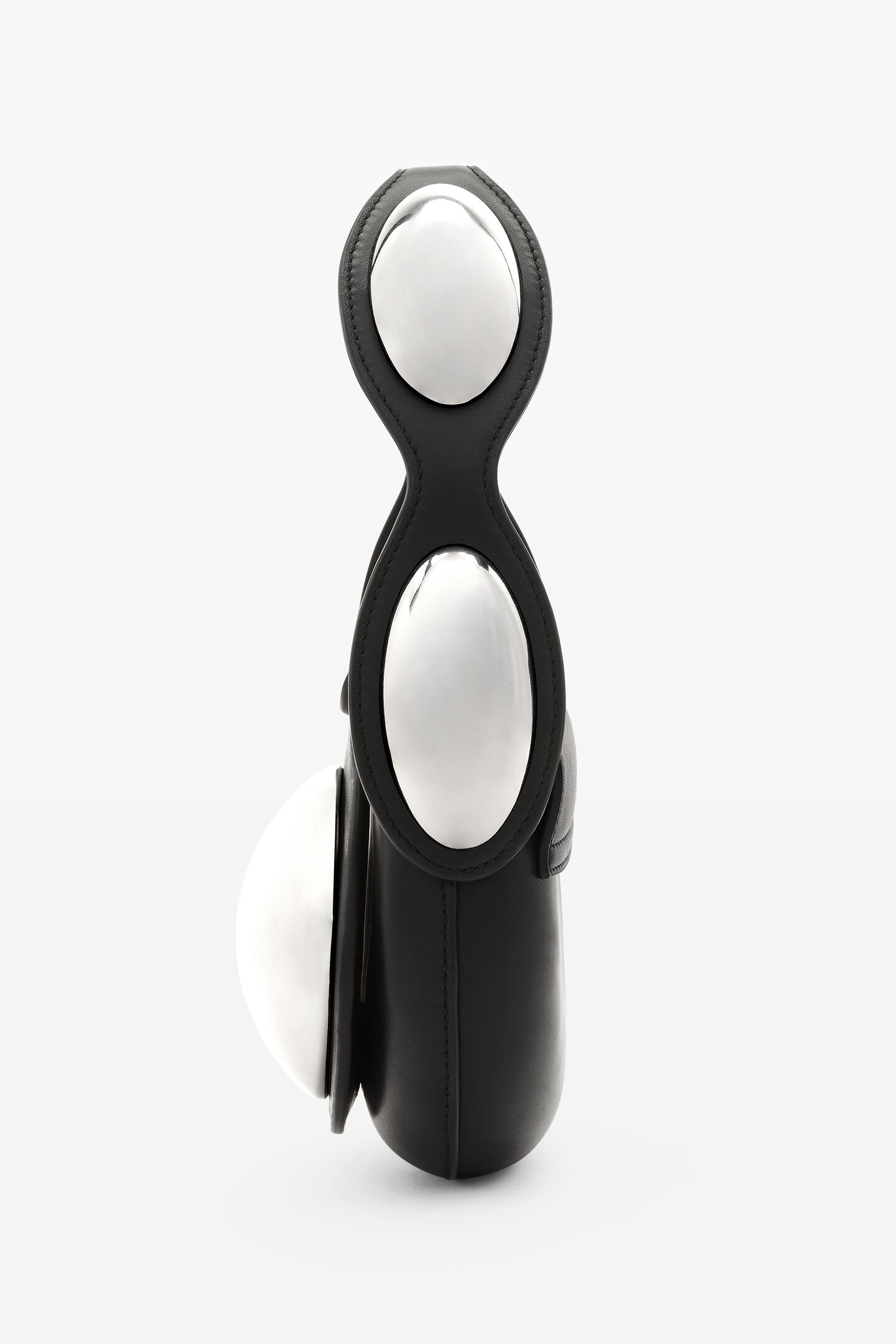 Women's Dome Mini Bag In Smooth Cow Leather Black