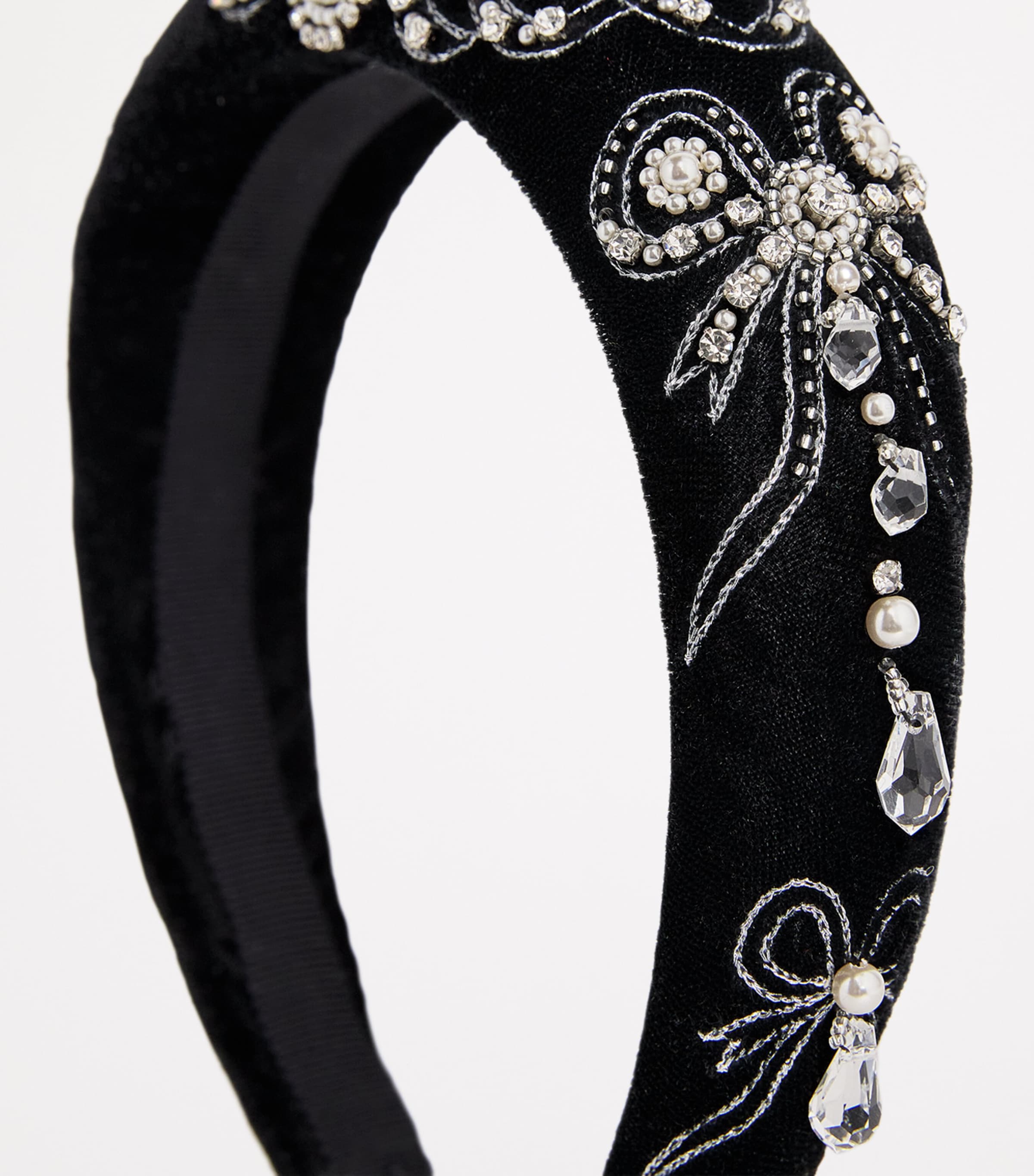 Crystal-Embellished Danica Headband