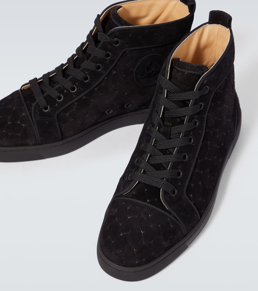 Louis suede high-top sneakers