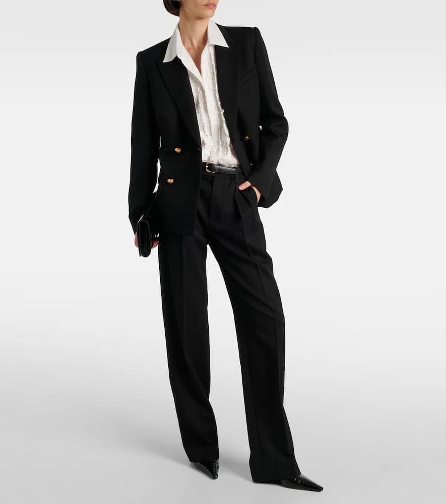Nathael Ruffle cotton shirt