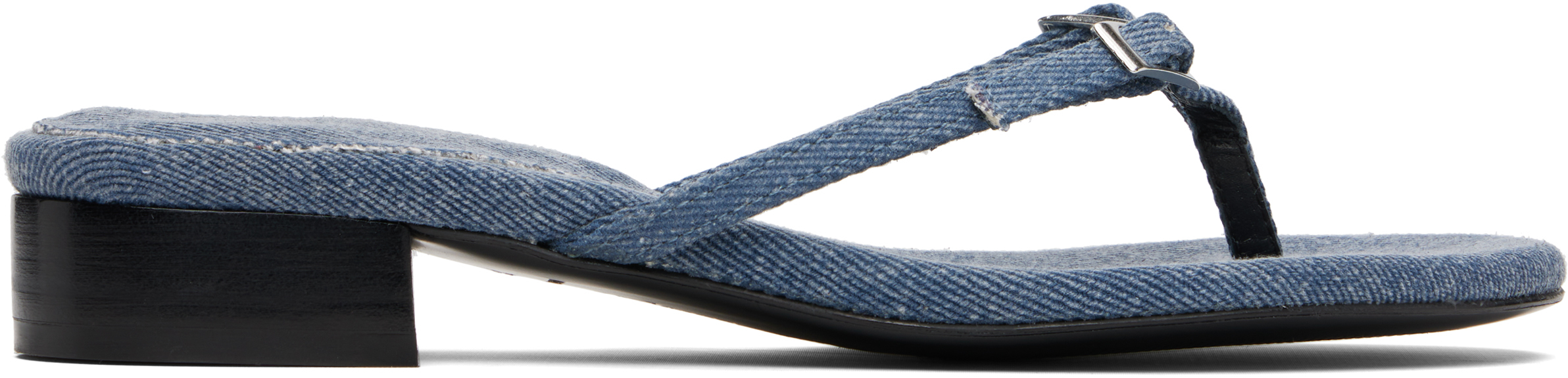 Blue Mica Sandals