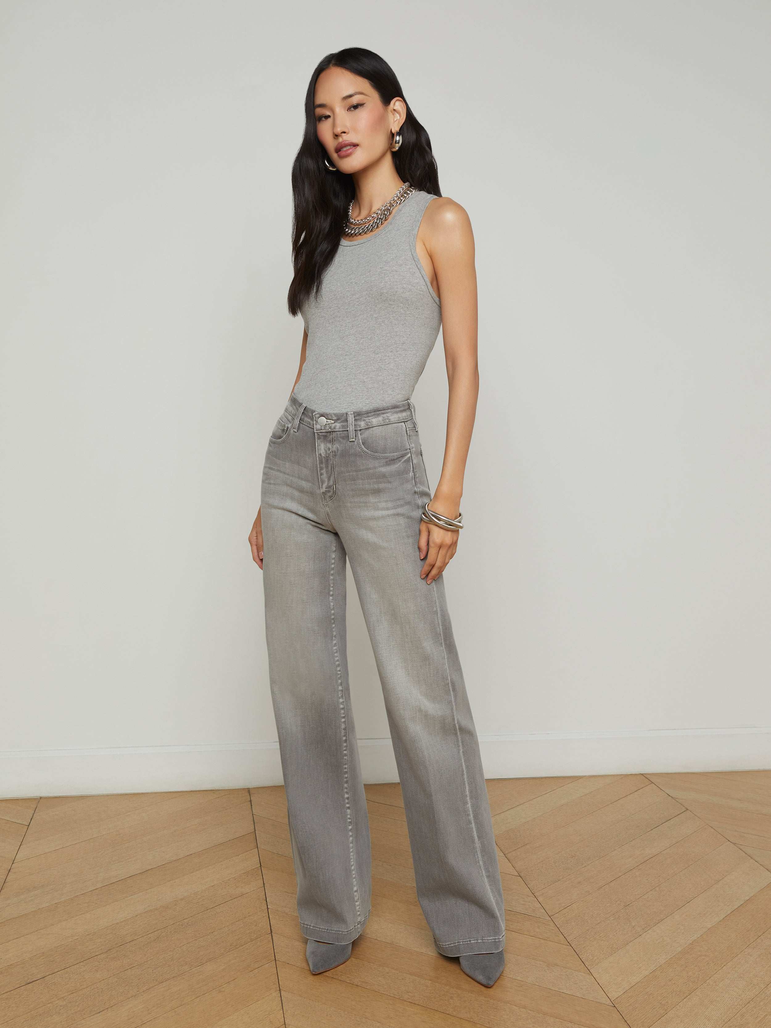 Clayton Wide-Leg Jean In Barron