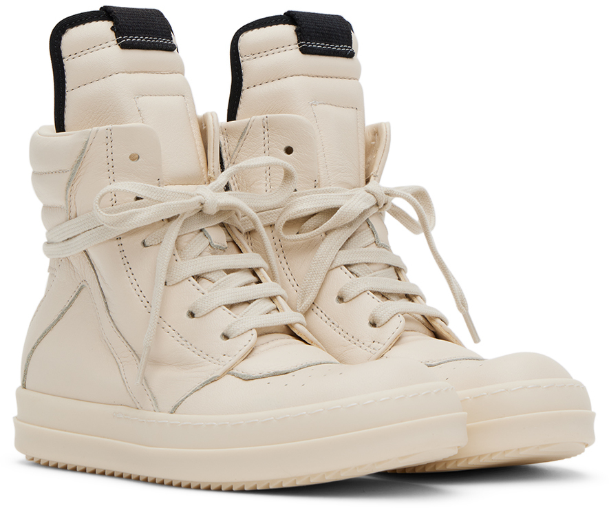 Rick Owens Kids Off-White Geobaskets Sneakers