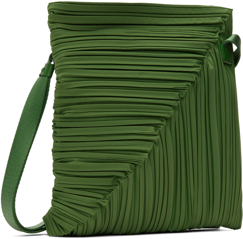 Diagonal Pleats Bag