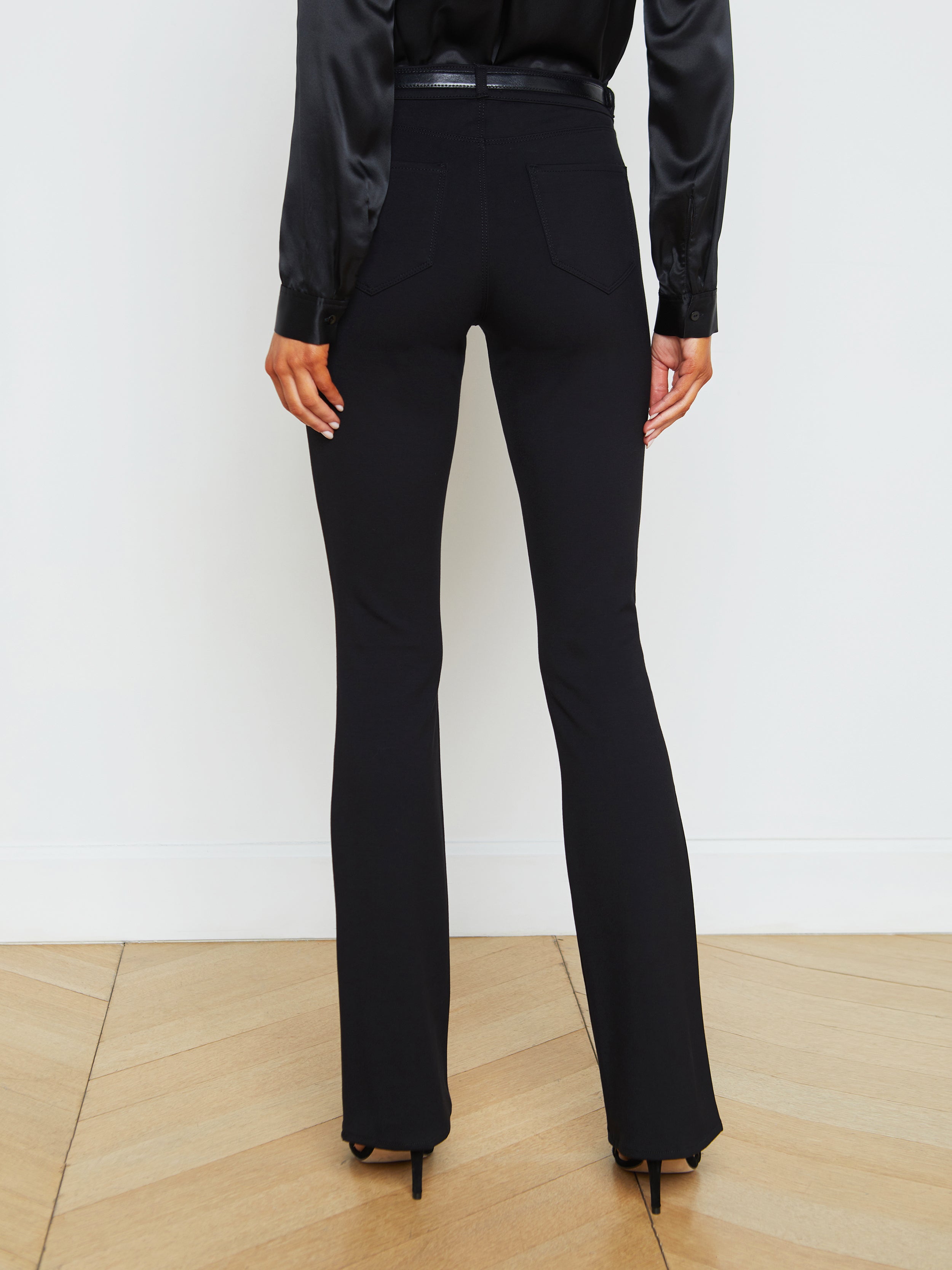 Selma Bootcut Pants In Black