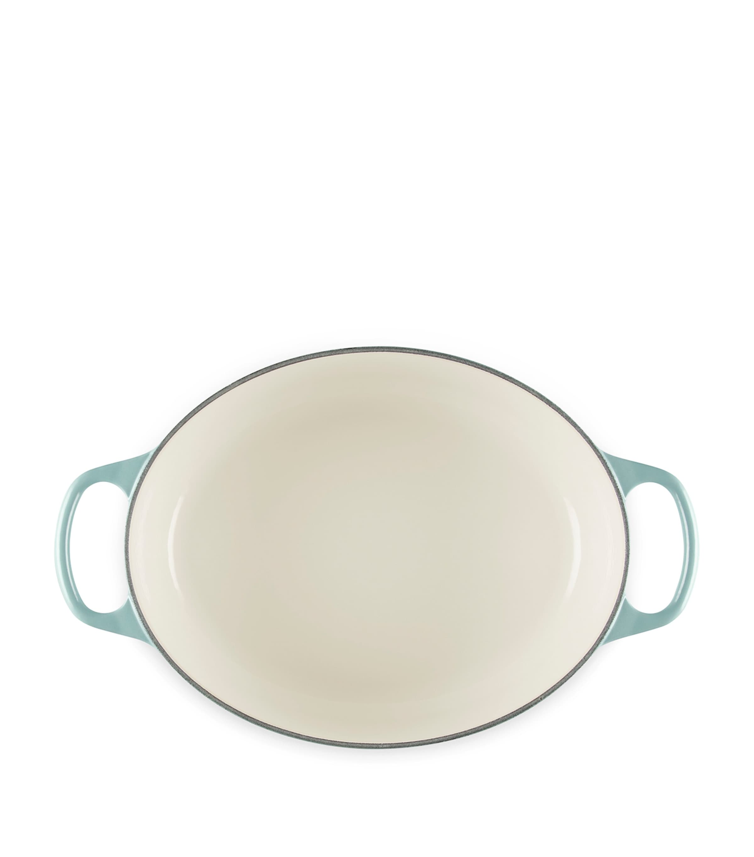 Cast Iron Oval Casserole Dish