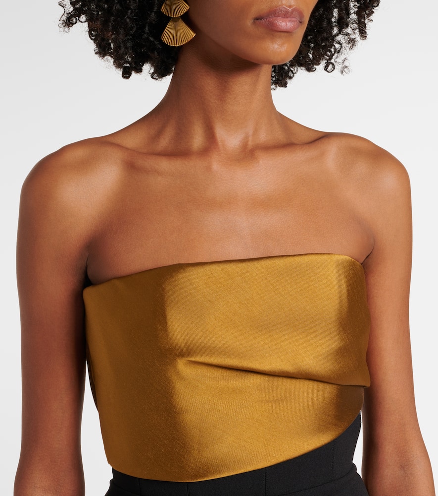 Solace London Kinsley draped gown