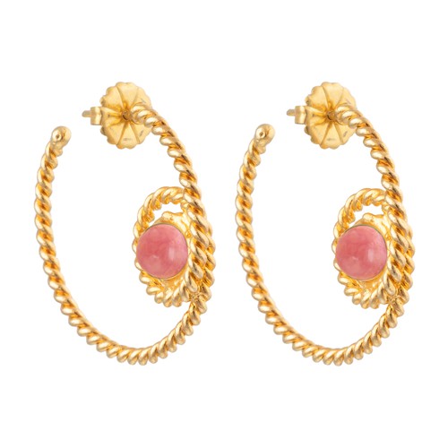 Sylvia Toledano Spirale Creole Hoop Earrings