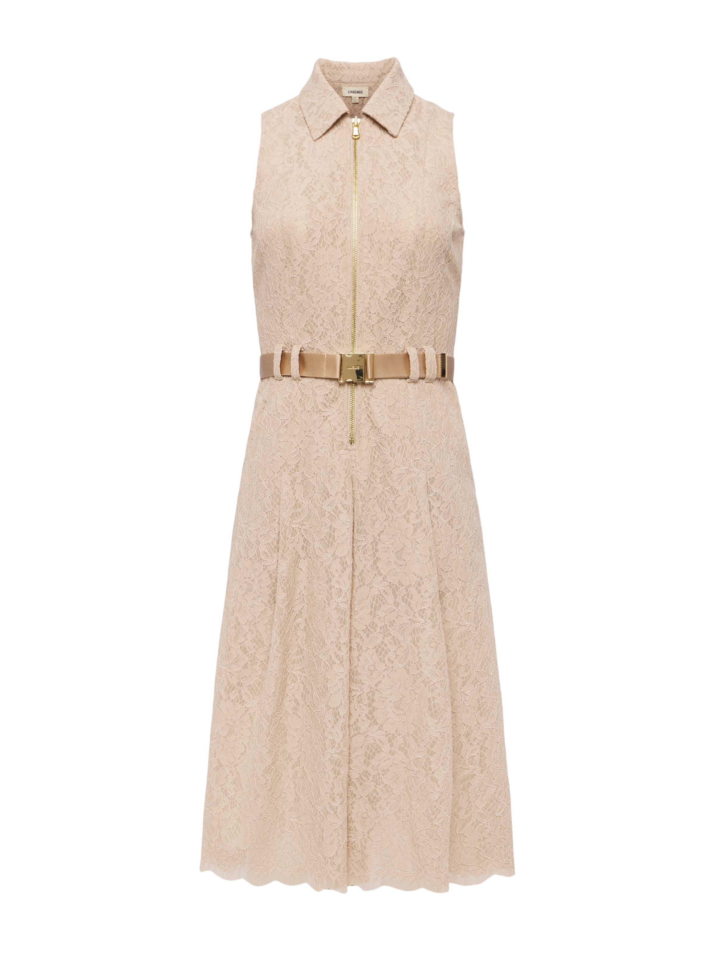 Kylo Lace Dress In Doeskin