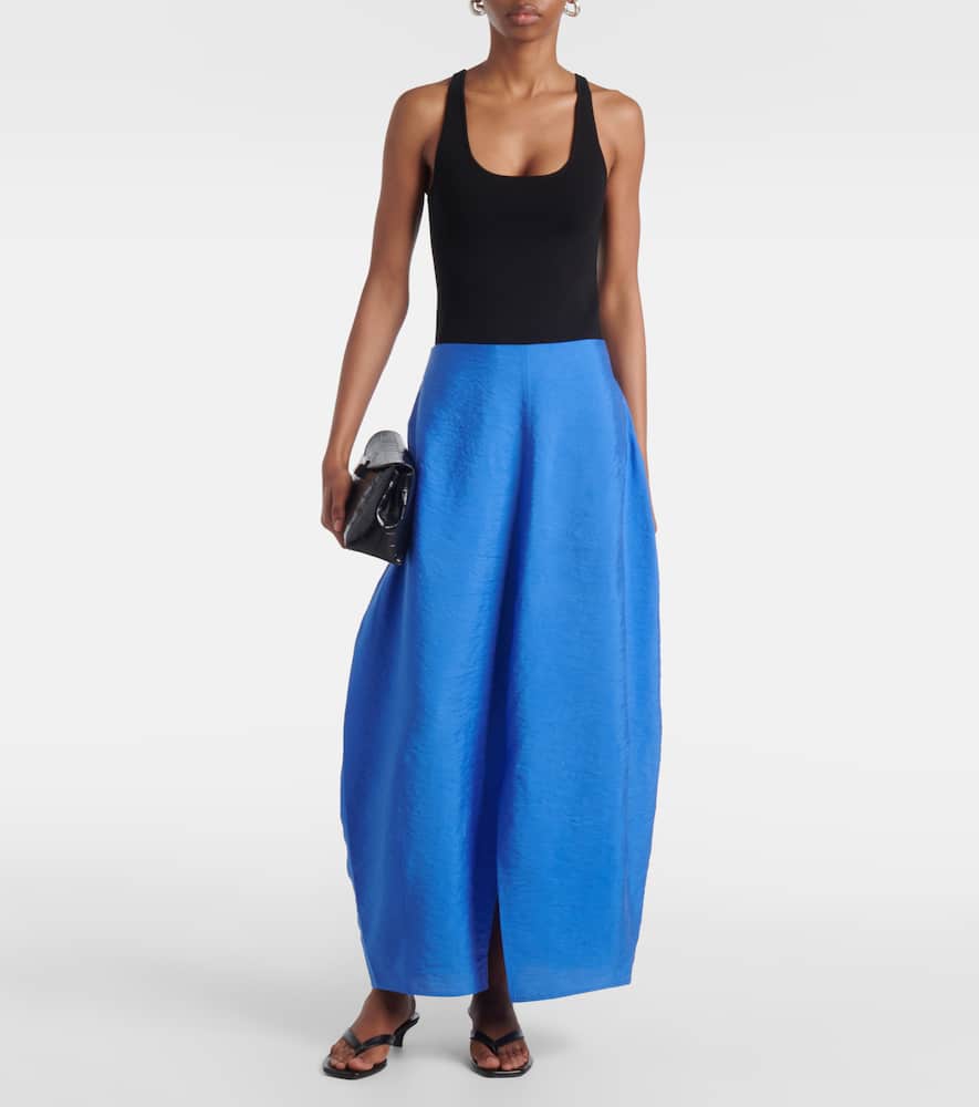 Toteme Parachute silk-blend maxi skirt