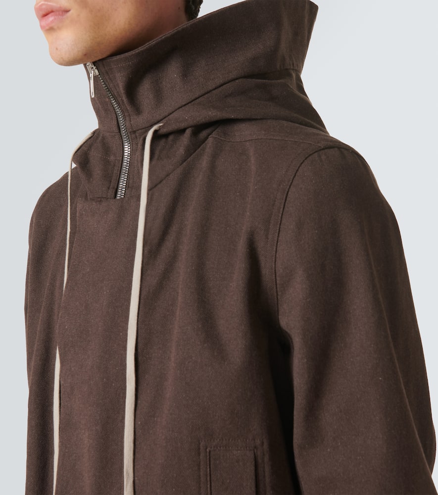 Oversized cotton coat