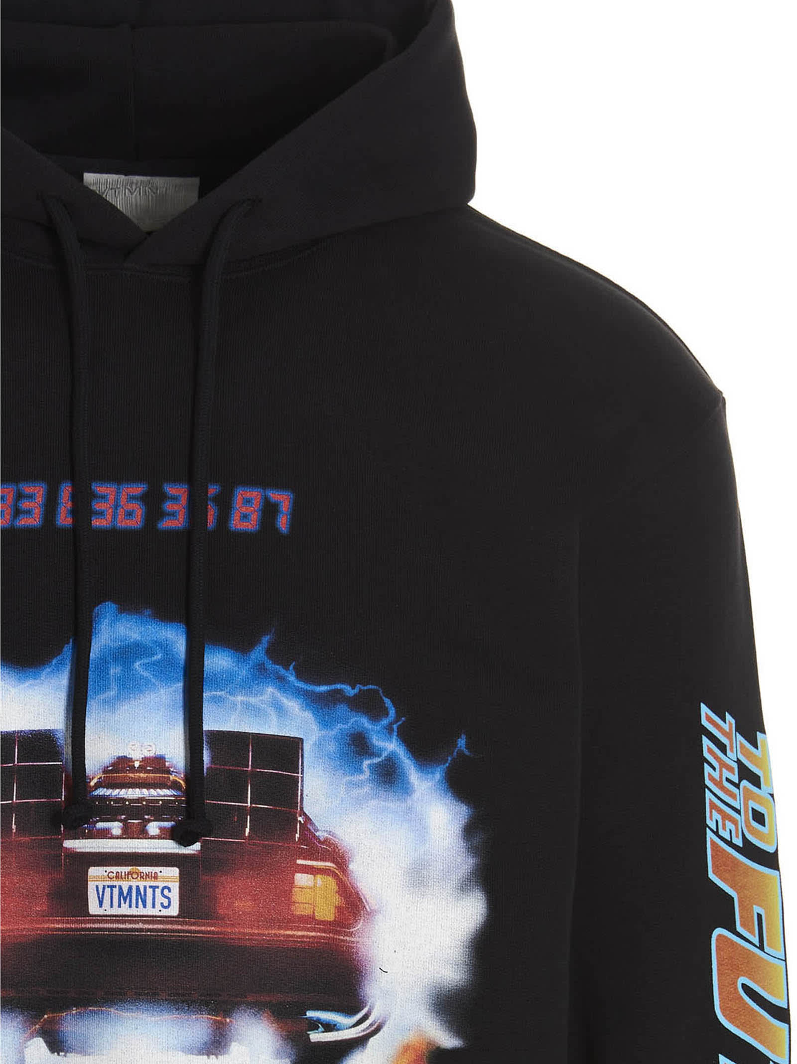 Vtmnts back To The Future Hoodie - Realry: A global fashion sites