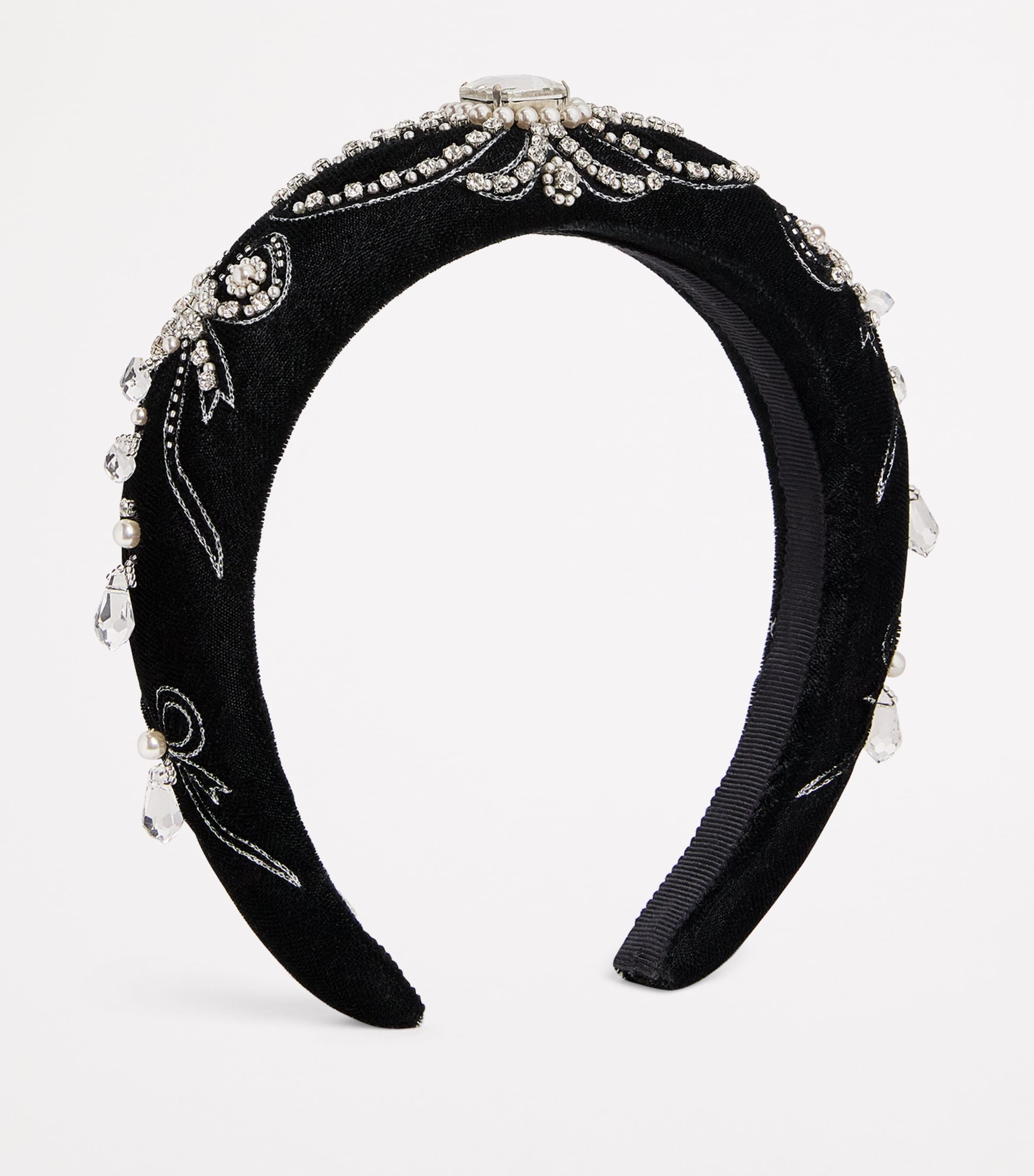 Crystal-Embellished Danica Headband
