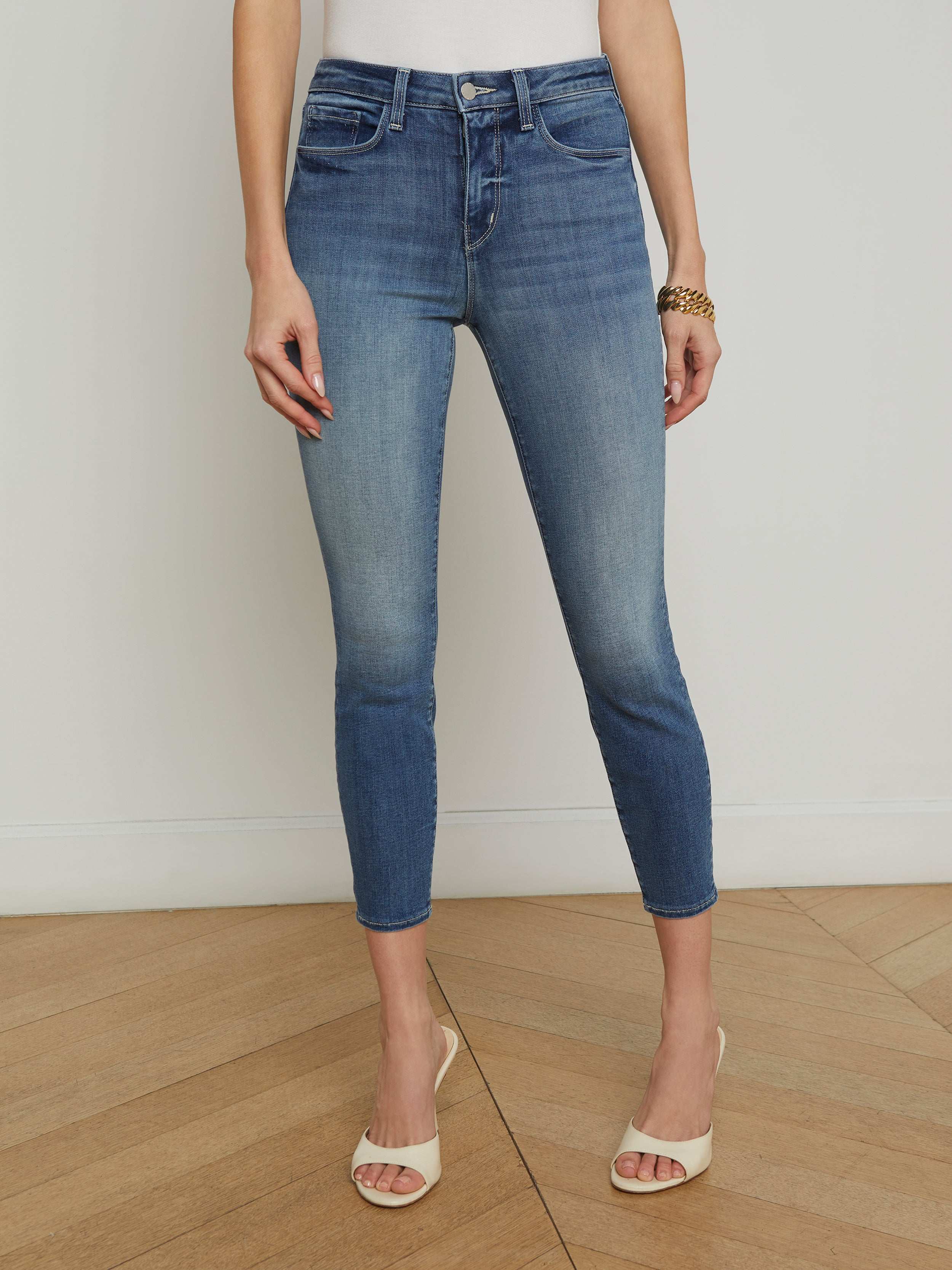 Margot Cropped Skinny Jean In Hanson