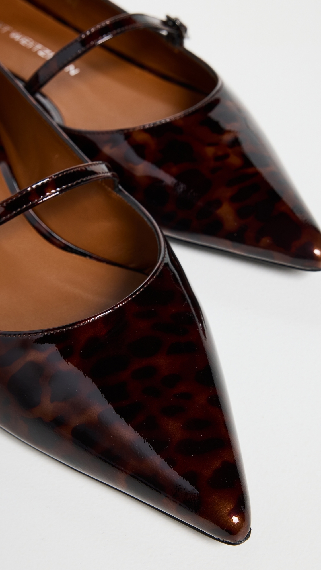 Emilia Mary Jane Flats Dark Brown