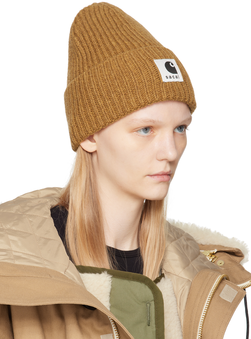 Sacai sacai Beige Carhartt WIP Edition Beanie - Realry: A global