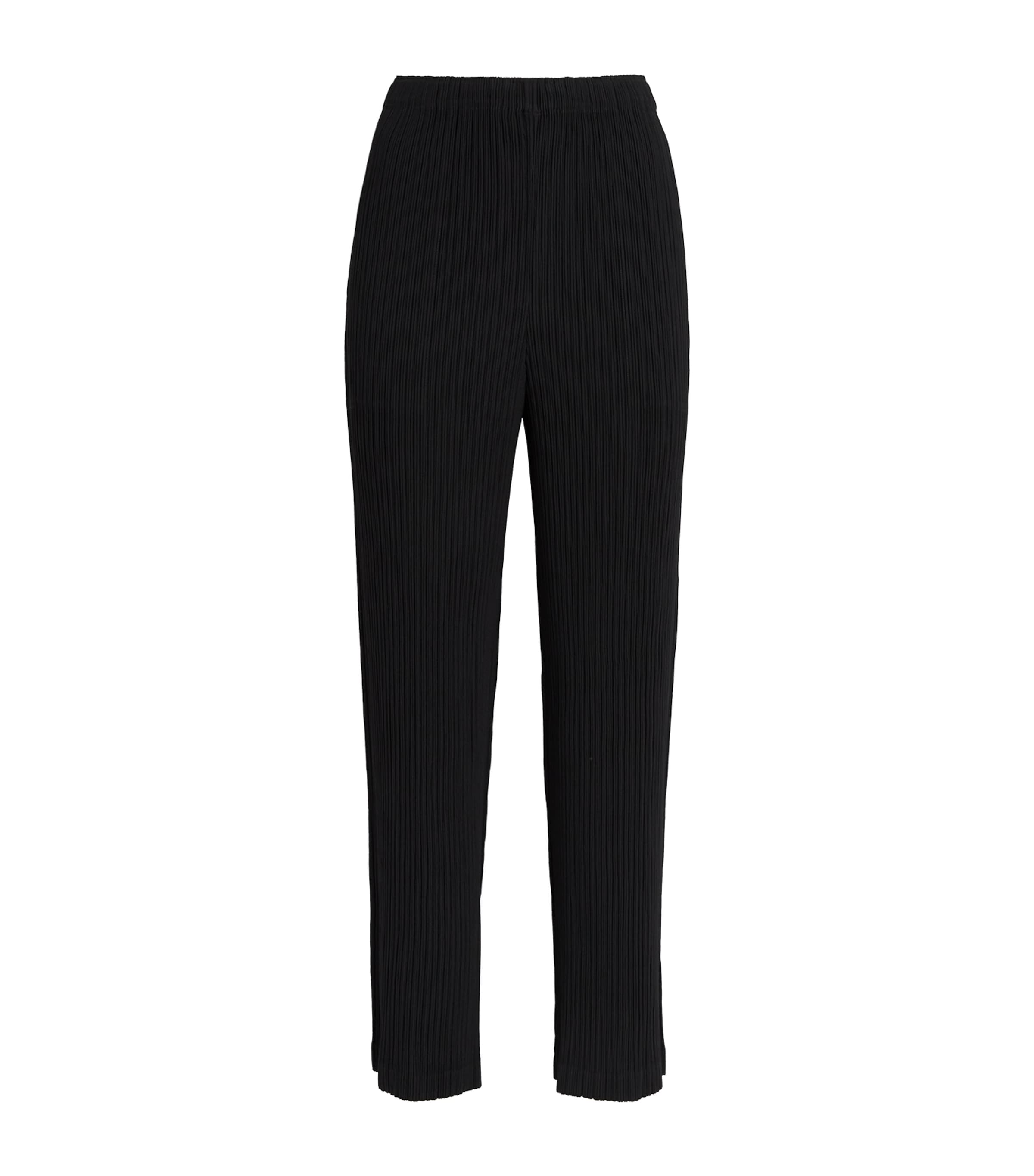 Issey Miyake Hatching Pleats Trousers