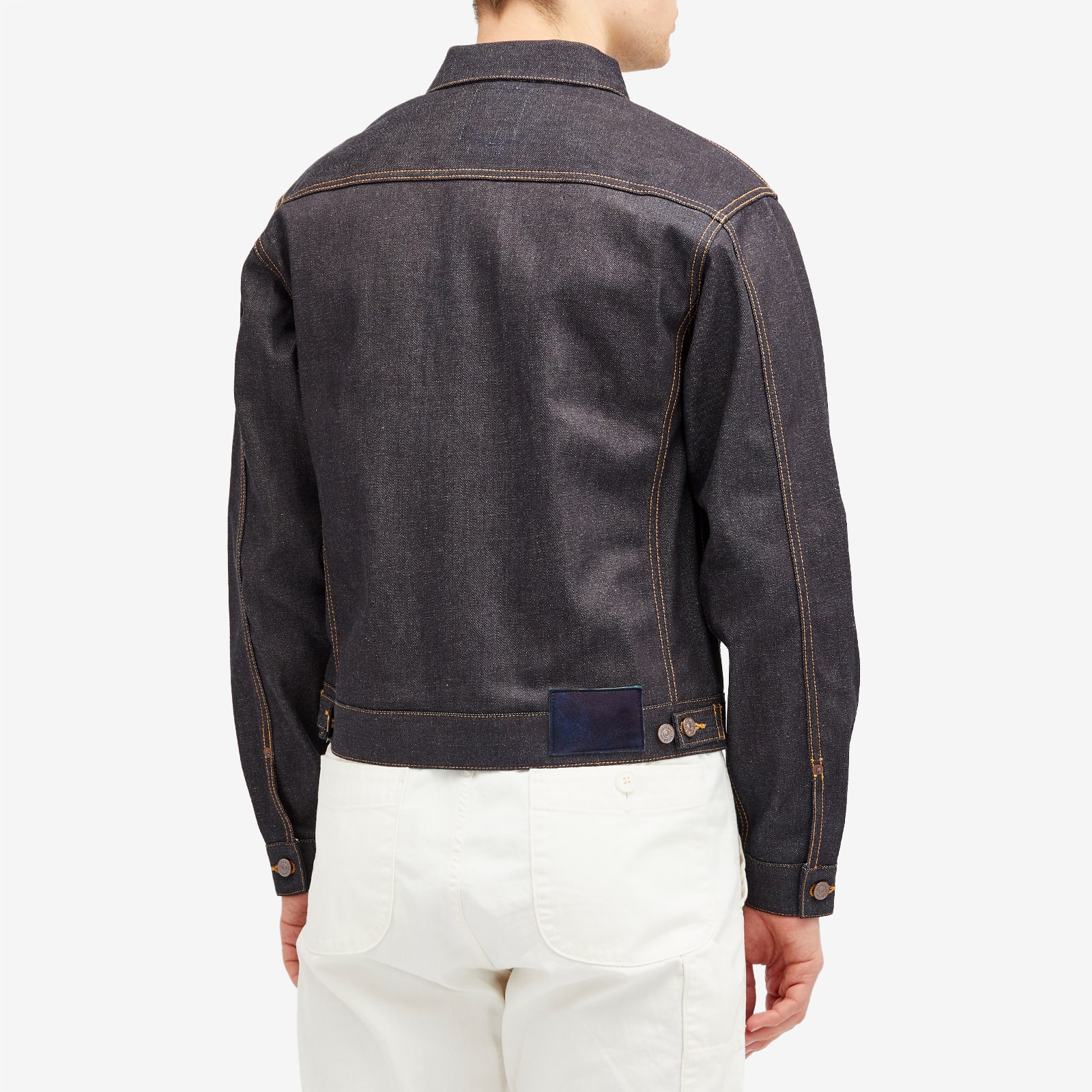 Men's 101 Unwashed Denim Jacket in Blue