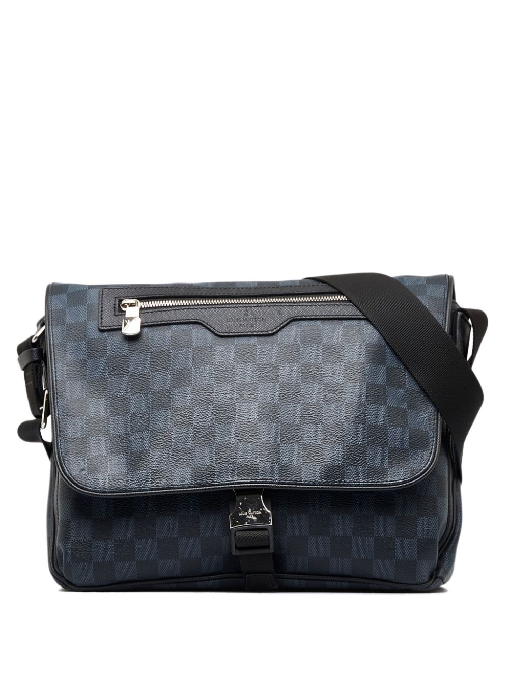 Louis Vuitton Backpack Matchpoint Damier Cobalt Black/Blue in  Canvas/Leather with Silver-tone - US