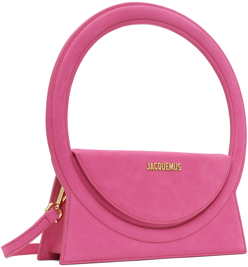 Jacquemus Le Chiquito Long Leather Top Handle Bag - Pink - Realry: A global  fashion sites aggregator