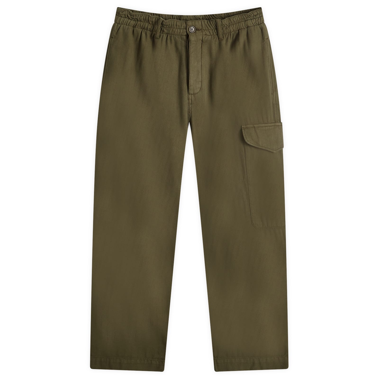 Men's Military Trousers in Olive