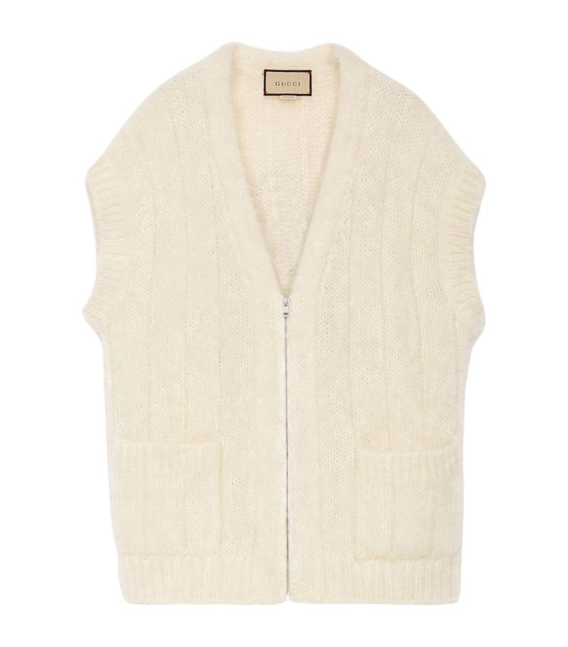 Wool Embroidered Gilet